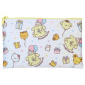 Japan Sanrio Flat Pouch - Pompompurin : 30th Anniversary Happy Birthday Party Friends Balloon - 1
