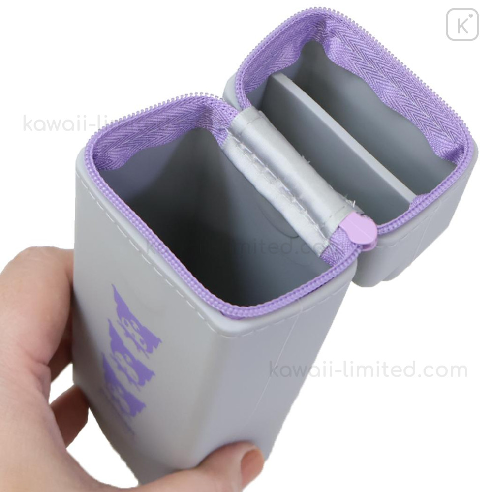 Japan Sanrio Pecomag Vertical Desk Organizer Pen Pouch Pencil Case