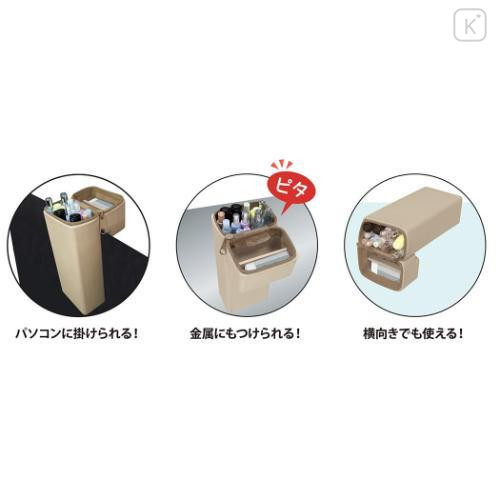 Japan Sanrio Pecomag Vertical Desk Organizer Pen Pouch Pencil Case