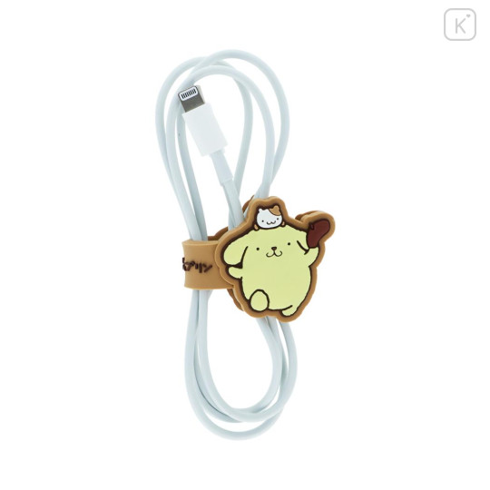 Japan Sanrio Cable Holder - Pompompurin : Muffin - 3