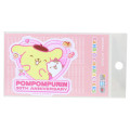 Japan Sanrio Vinyl Sticker - Pompompurin : 30th Anniversary Muffin Pixel Heart Pink - 1