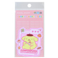 Japan Sanrio Vinyl Sticker - Pompompurin : 30th Anniversary Pixel Pink - 1