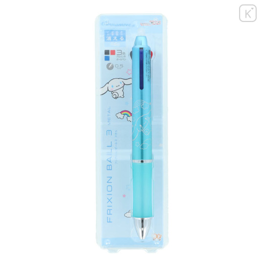 Japan Sanrio FriXion Ball 3 Metal Multi Color Erasable Gel Pen - Cinnamoroll - 1