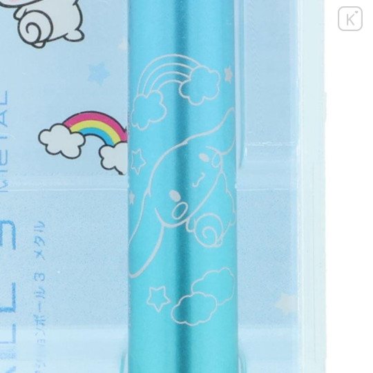 Japan Sanrio FriXion Ball 3 Metal Multi Color Erasable Gel Pen - Cinnamoroll - 5