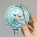 Japan Sanrio Heart-Shaped Mini Pouch - Usahana : Y2K Whipped Cream Deco - 4