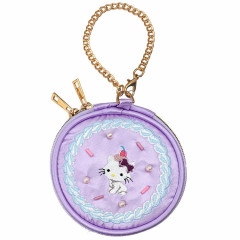 Japan Sanrio Heart-Shaped Mini Pouch - Charmmy Kitty : Y2K Whipped Cream Deco