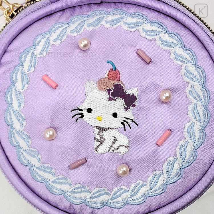 Japan Sanrio Heart-shaped Mini Pouch - Charmmy Kitty : Y2K Whipped