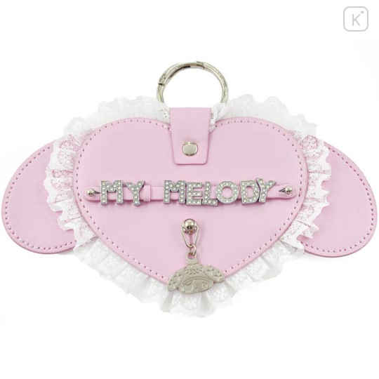 Japan Sanrio Faux Leather Name Charm - My Melody : Dreamy Sweets Ghost House - 1