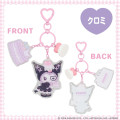 Japan Sanrio Acrylic Keychain - Kuromi : Dreamy Sweets Ghost House - 4