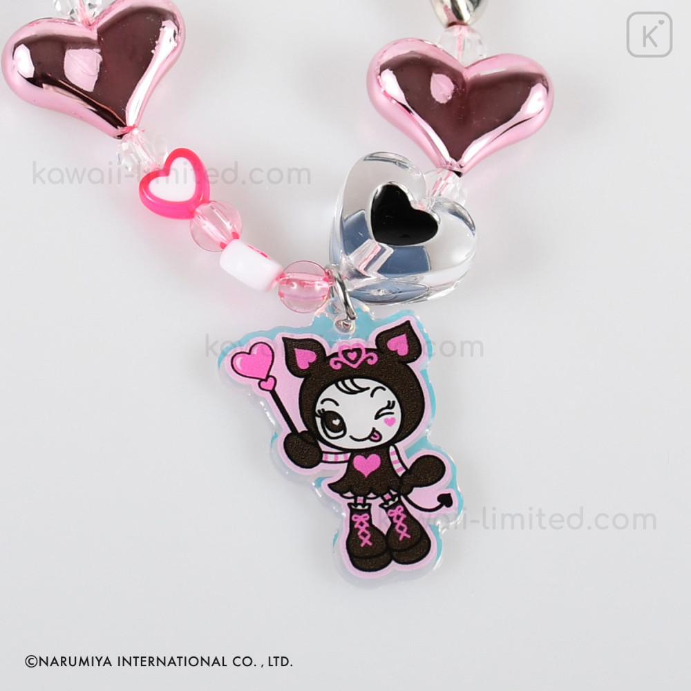 MezzoPiano×SKINNYDIPiPhone15pro+ロープストラップ Japan Narumiya Characters Skinnydip Beaded Phone Strap - Mezzo