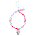 Japan Sanrio Skinnydip Beaded Phone Strap - My Melody & My Sweet Piano - 2