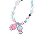 Japan Sanrio Skinnydip Beaded Phone Strap - Little Twin Stars - 3
