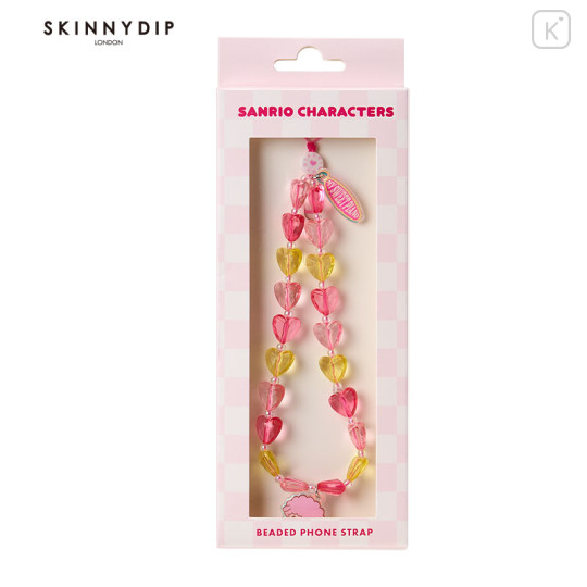Japan Sanrio Skinnydip Beaded Phone Strap - My Sweet Piano - 1