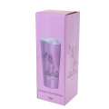 Japan Disney Store Stainless Steel Tumbler with Lid & Straw - Rapunzel : Princess Dream - 8