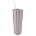 Japan Disney Store Stainless Steel Tumbler with Lid & Straw - Aurora : Princess Dream - 4