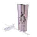 Japan Disney Store Stainless Steel Tumbler with Lid & Straw - Aurora : Princess Dream - 5