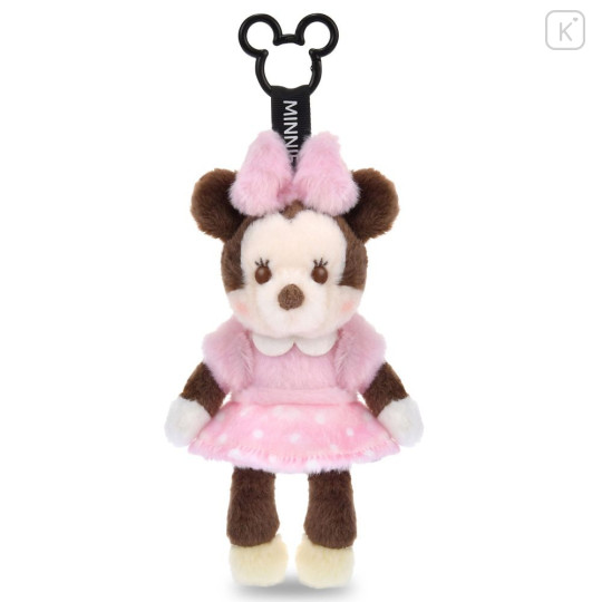 Japan Disney Store Palnui Plush Keychain - Minnie - 1