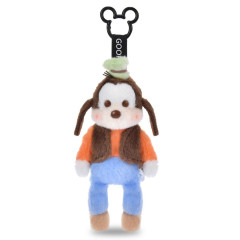 Japan Disney Store Palnui Plush Keychain - Goofy