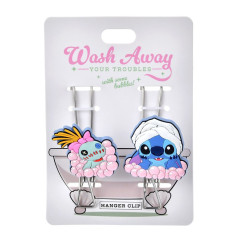 Japan Disney Store Hanger Clip Set - Scrump & Stitch : Bath & Laundry