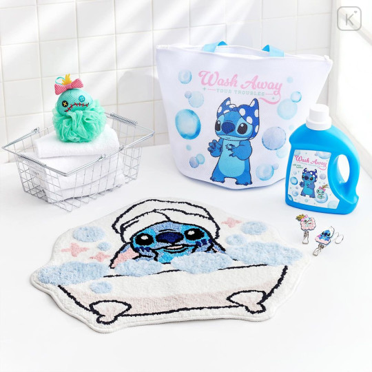 Japan Disney Store Bath Mat - Scrump & Stitch : Bath & Laundry - 2