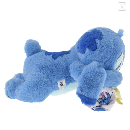 Japan Disney Store Cool Blanket with Plush Toy - Stitch : Stitch Day Collection - 5