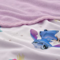 Japan Disney Store Cool Blanket with Plush Toy - Stitch : Stitch Day Collection - 6