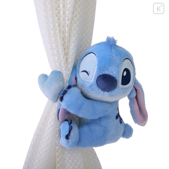 Japan Disney Store Tassel Curtain - Stitch : Heart - 2