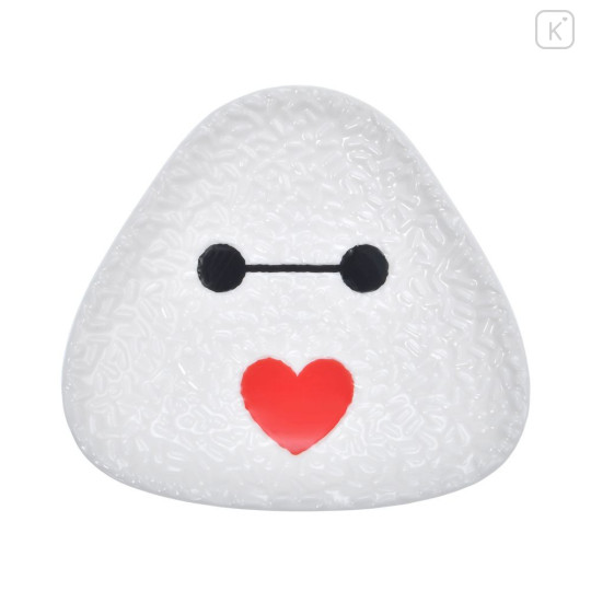Japan Disney Store Small Ceramics Plate - Baymax : Heart - 1