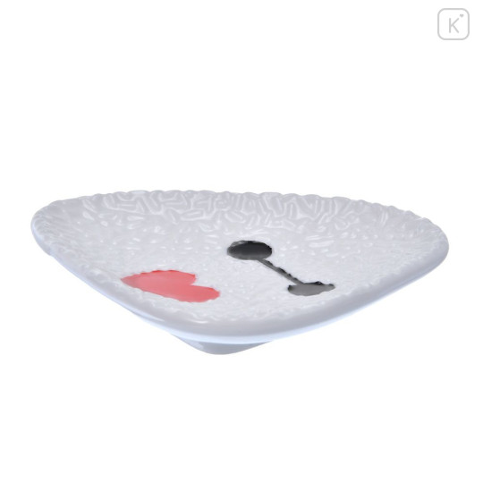 Japan Disney Store Small Ceramics Plate - Baymax : Heart - 2