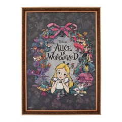 Japan Disney Store Jigsaw Puzzle 500pcs - Alice : 75th Anniversary Glow-in-the-Dark