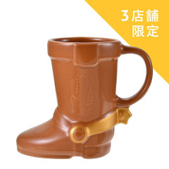 Japan Disney Store 3D Ceramics Mug - Woody : Boot