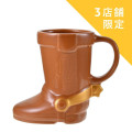 Japan Disney Store 3D Ceramics Mug - Woody : Boot - 1