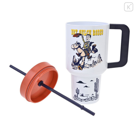 Japan Disney Store Cup - Bullseye & Woody : Western - 6