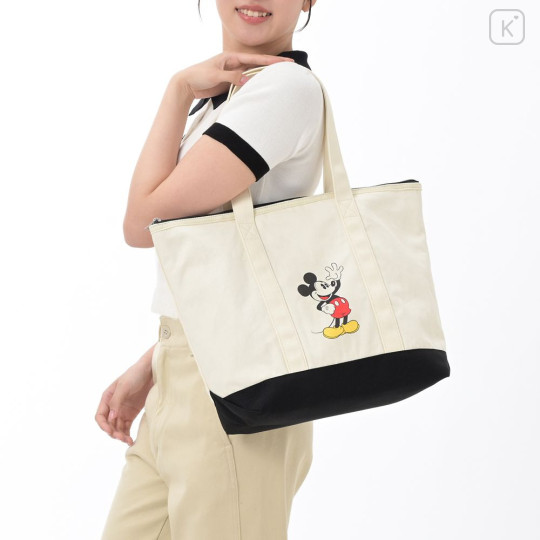 Japan Disney Store Insulated Tote Bag (M) - Mickey : Two-tone - 1