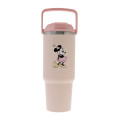 Japan Disney Store Stainless Steel Tumbler with Handle - Minnie : Standing Pose - 1