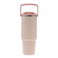 Japan Disney Store Stainless Steel Tumbler with Handle - Minnie : Standing Pose - 2