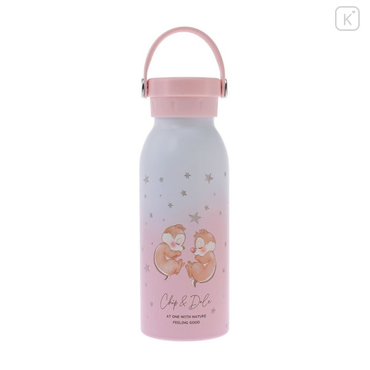 Japan Disney Store Stainless Steel Bottle 500ml - Chip & Dale - 1