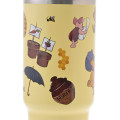 Japan Disney Store Stainless Steel Tumbler with Straw - Piglet & Pooh & Tigger - 3