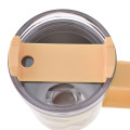 Japan Disney Store Stainless Steel Tumbler with Straw - Piglet & Pooh & Tigger - 6