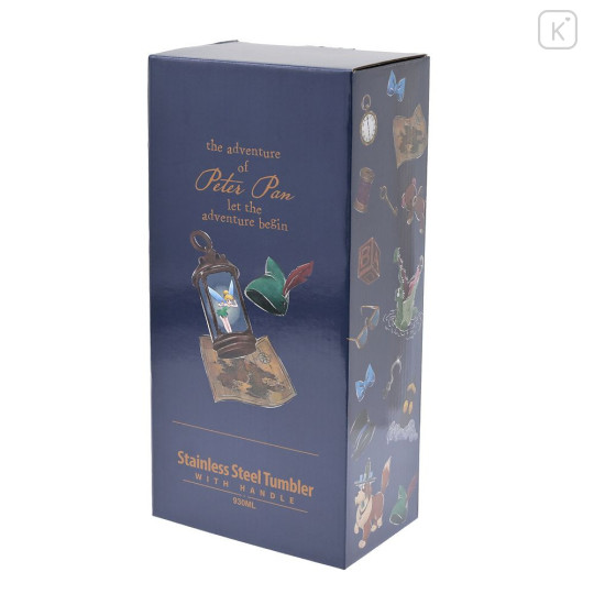 Japan Disney Store Stainless Steel Tumbler with Straw - Peter Pan - 8