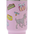 Japan Disney Store Stainless Steel Tumbler with Straw - Lady and the Tramp - 3