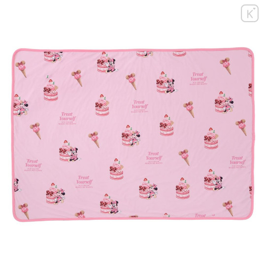 Japan Disney Store Cool Blanket with Plush Toy - Minnie - 2