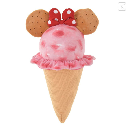 Japan Disney Store Cool Blanket with Plush Toy - Minnie - 4