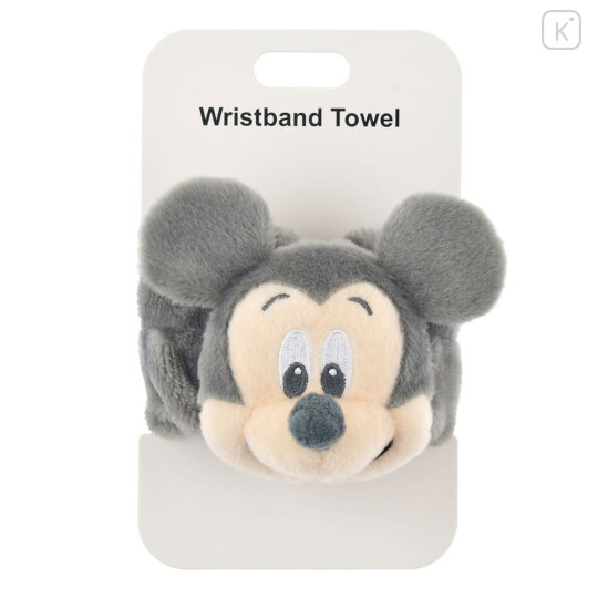 Japan Disney Store Wristband Towel - Mickey : Face - 1