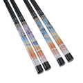 Japan Disney Store Wooden Chopsticks 23cm Set - Angel & Stitch - 5