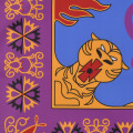 Japan Disney Store Picnic Sheet (S) with Pouch - Aladdin : Magic Carpet - 6