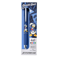 Japan Disney Store Jetstream 4&1 Multi Ballpoint Pen + Mechanical Pencil - Donald : Think