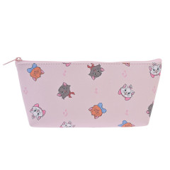 Japan Disney Store Pencil Case - Marie & Berlioz & Toulouse: Face & Icon