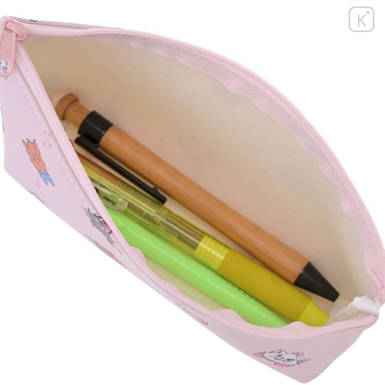 Japan Disney Store Pencil Case - Marie & Berlioz & Toulouse: Face & Icon - 3