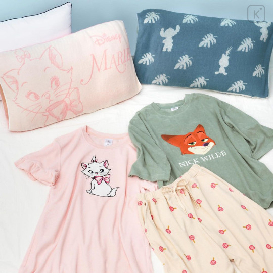 Japan Disney Towel Pillowcase - Marie - 2